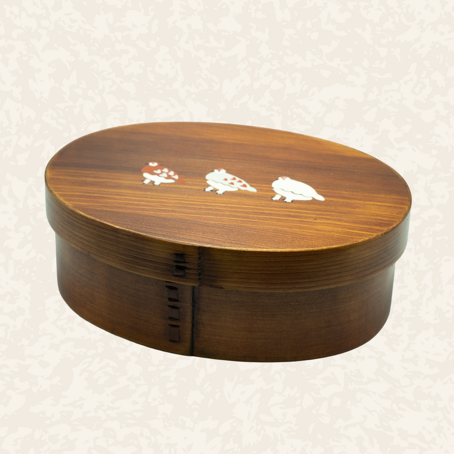 大判型曲げわっぱ弁当箱｜700ml｜ 漆塗り